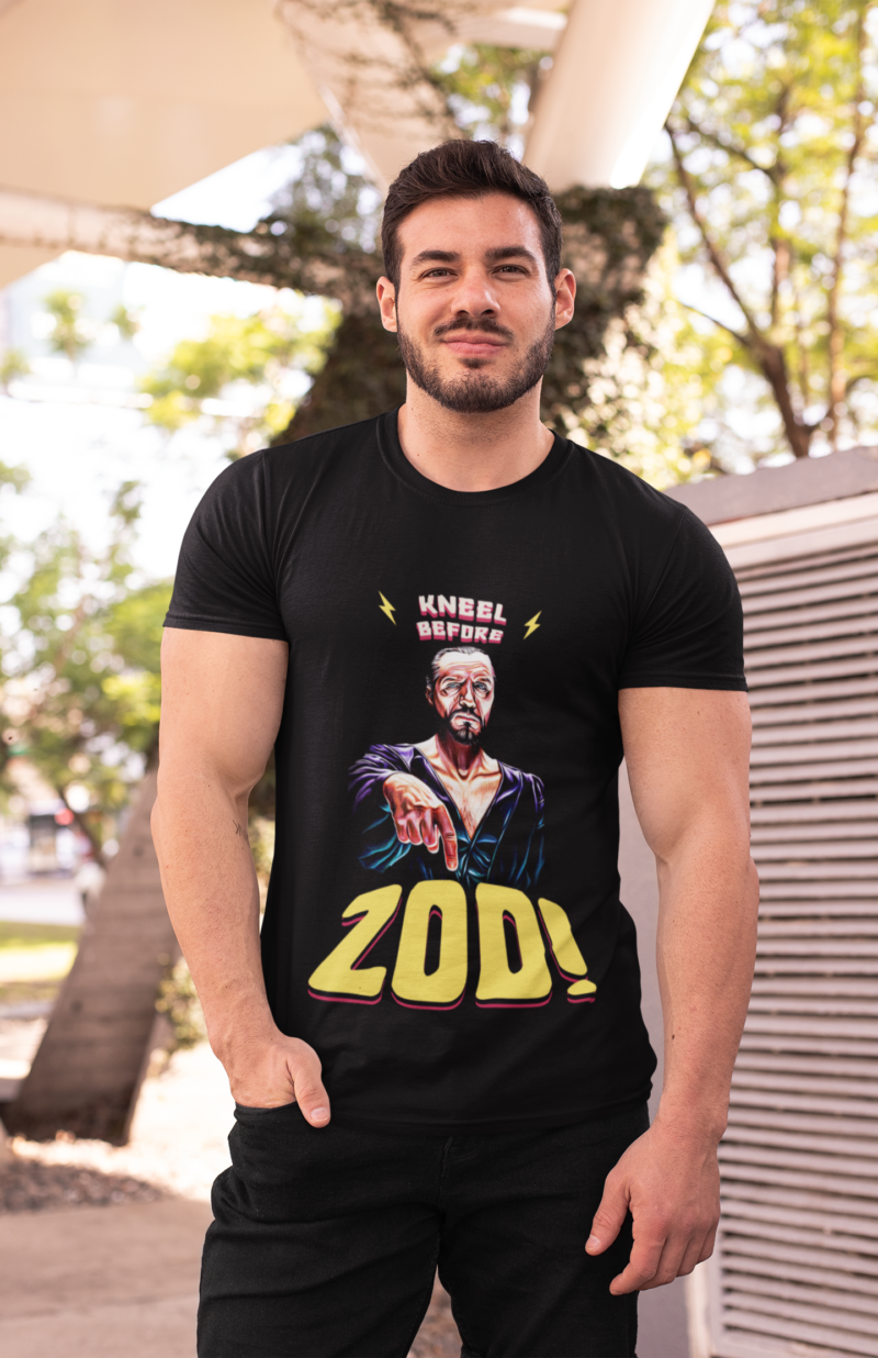 Kneel Before Zod! - Unisex Jersey Short Sleeve Bella+Canvas T-Shirt - Image 3
