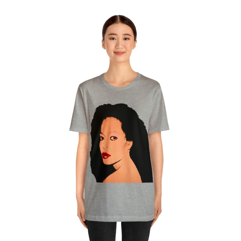 Diana Ross Silk Electric Cover Unisex Tee | Multiple Colors and Sizes | Diana Ross Warhol Art T-Shirt - Image 40