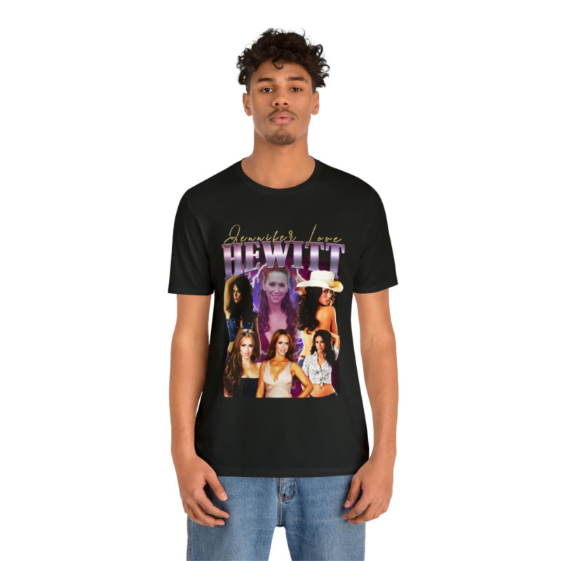 Bootleg Jennifer Love Hewitt T-Shirt | Late 90's Early 2000's Unisex Tee | Y2k Fan T-Shirt - Image 5