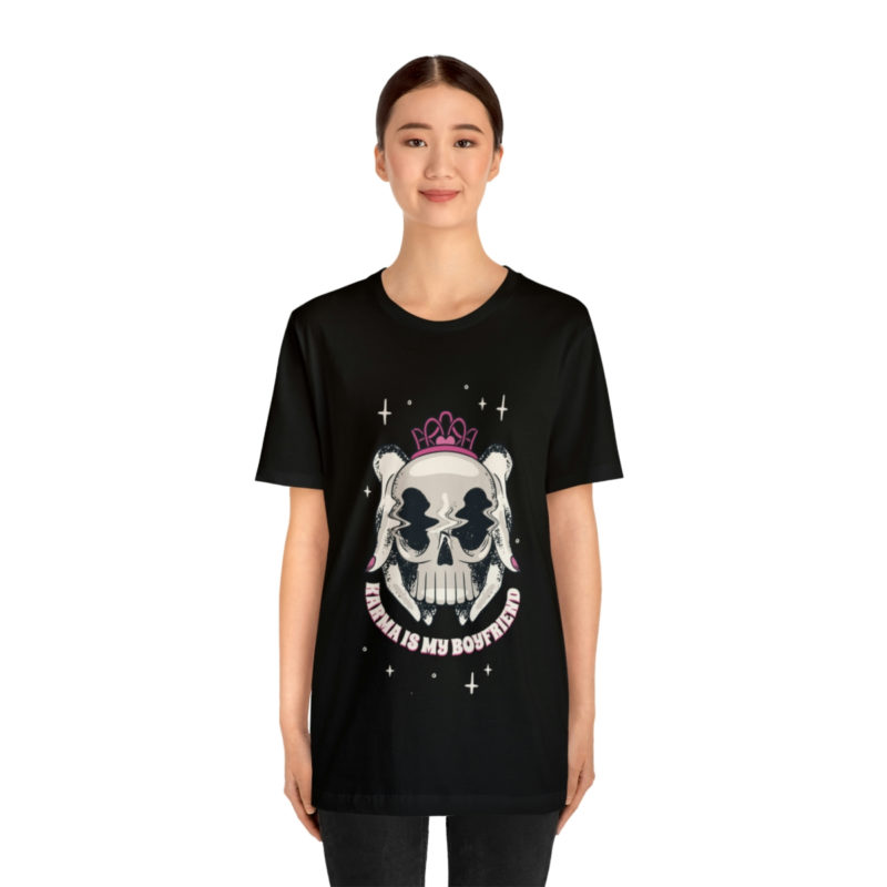 Karma Is My Boyfriend Shirt, Taylor Swift Song Tee, Taylor Swift T-Shirt - Image 4