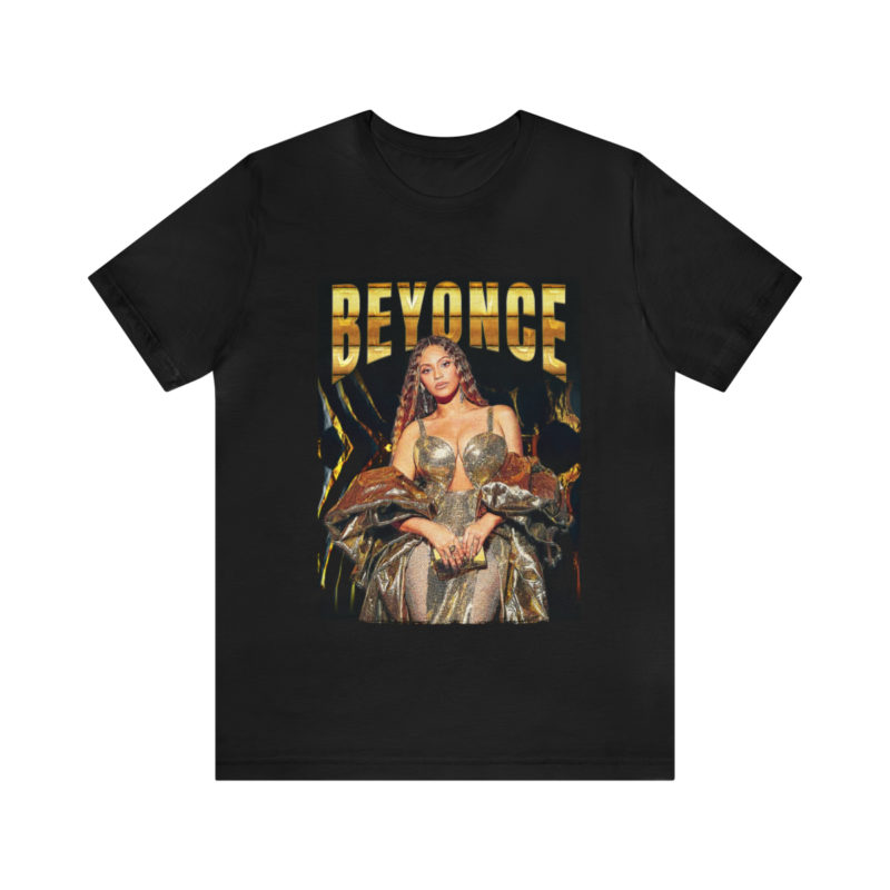 Beyonce Gold Unisex Jersey Short Sleeve Tour T-Shirt - Image 2