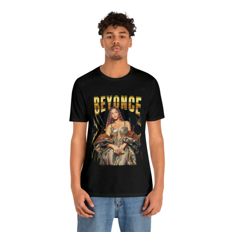 Beyonce Gold Unisex Jersey Short Sleeve Tour T-Shirt - Image 5