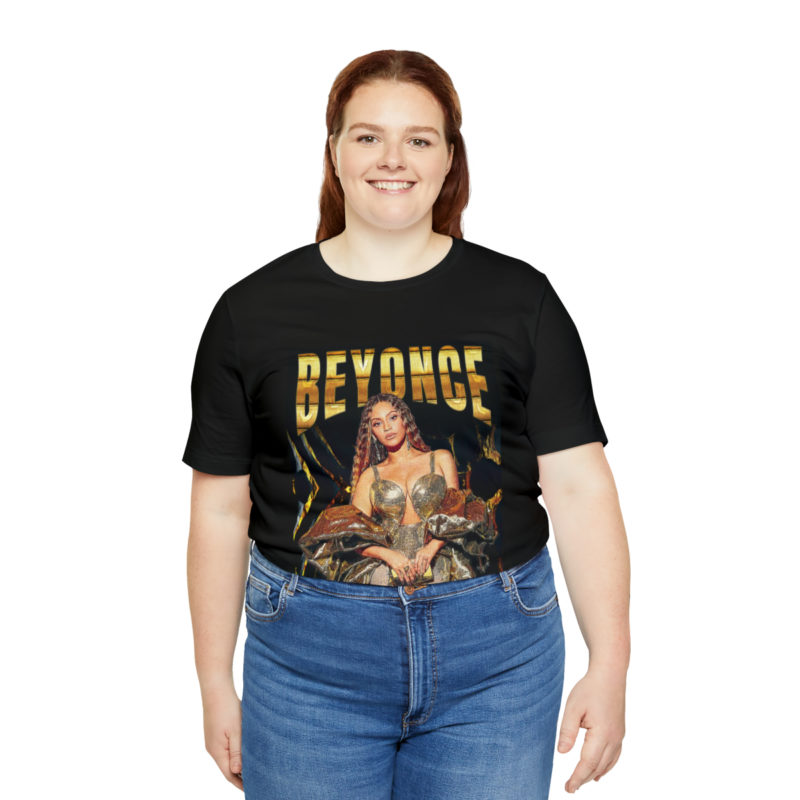 Beyonce Gold Unisex Jersey Short Sleeve Tour T-Shirt - Image 8