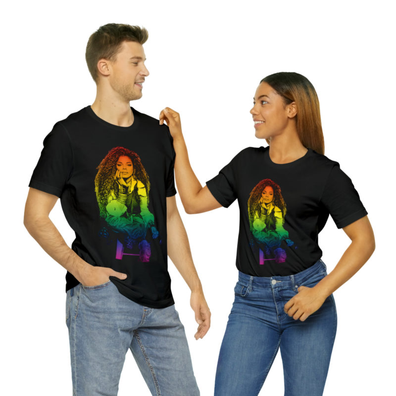 Janet Jackson LGBTQ PRIDE Unisex Jersey Short Sleeve Tee - Image 10