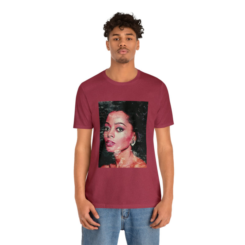 Vintage Style Diana Ross Unisex Jersey Tee - Image 64