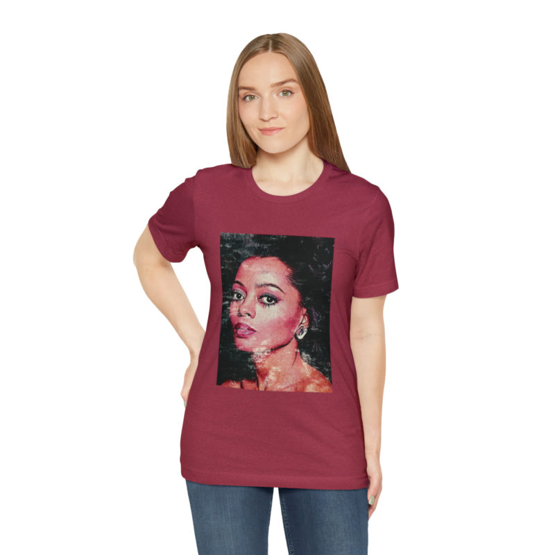 Vintage Style Diana Ross Unisex Jersey Tee - Image 65