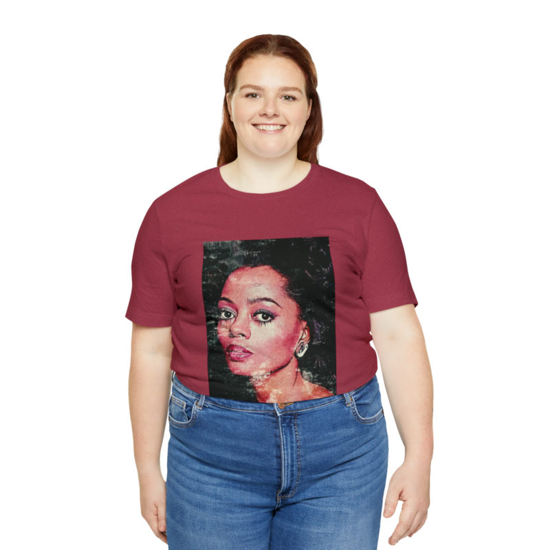 Vintage Style Diana Ross Unisex Jersey Tee - Image 67