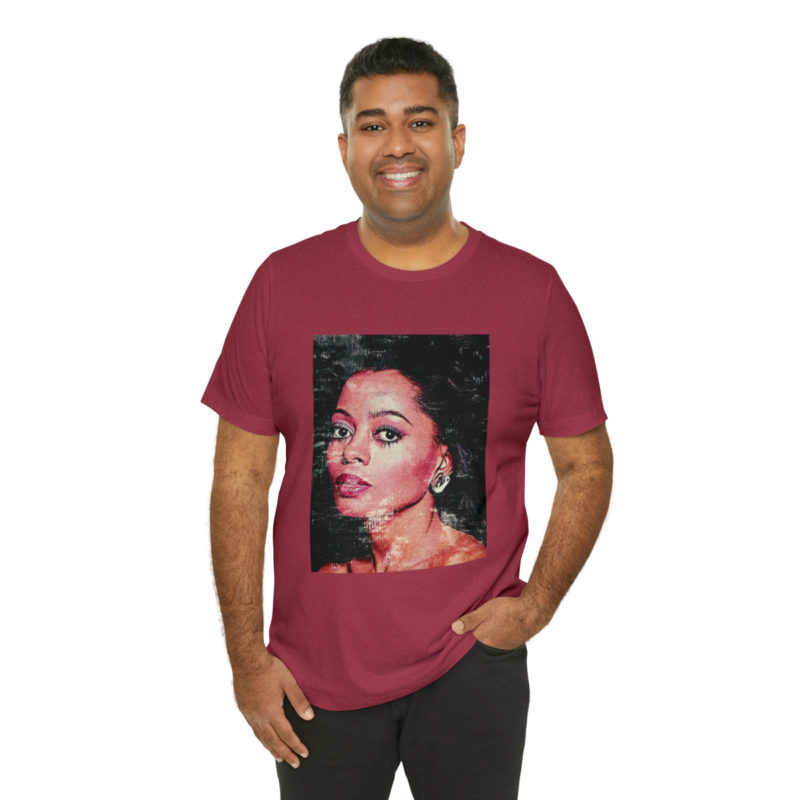 Vintage Style Diana Ross Unisex Jersey Tee - Image 68
