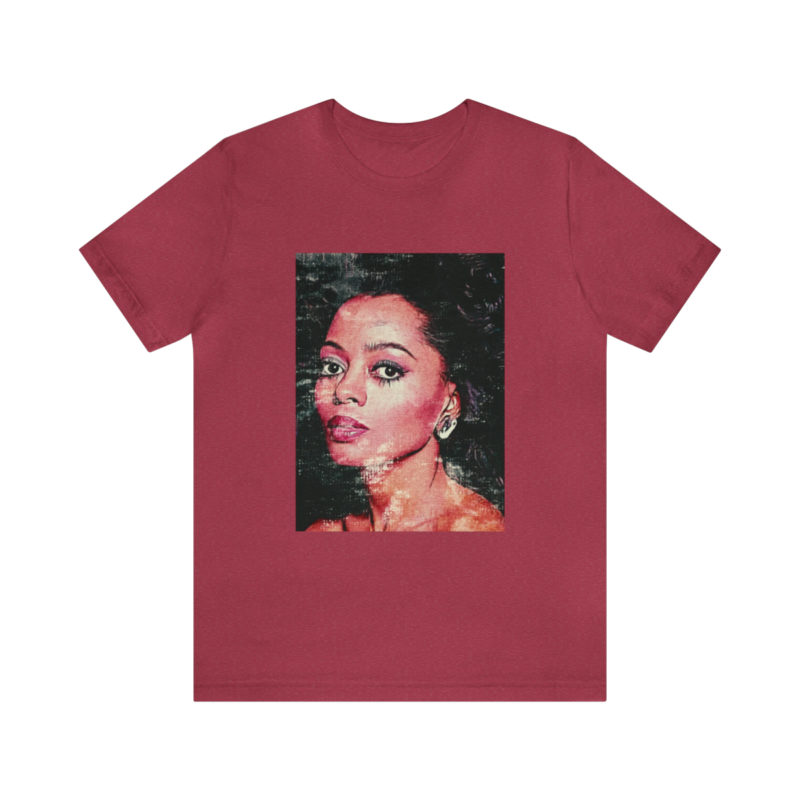 Vintage Style Diana Ross Unisex Jersey Tee - Image 61