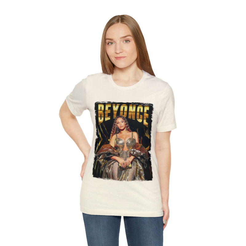 Beyonce Gold Unisex Jersey Short Sleeve Tour T-Shirt - Image 30