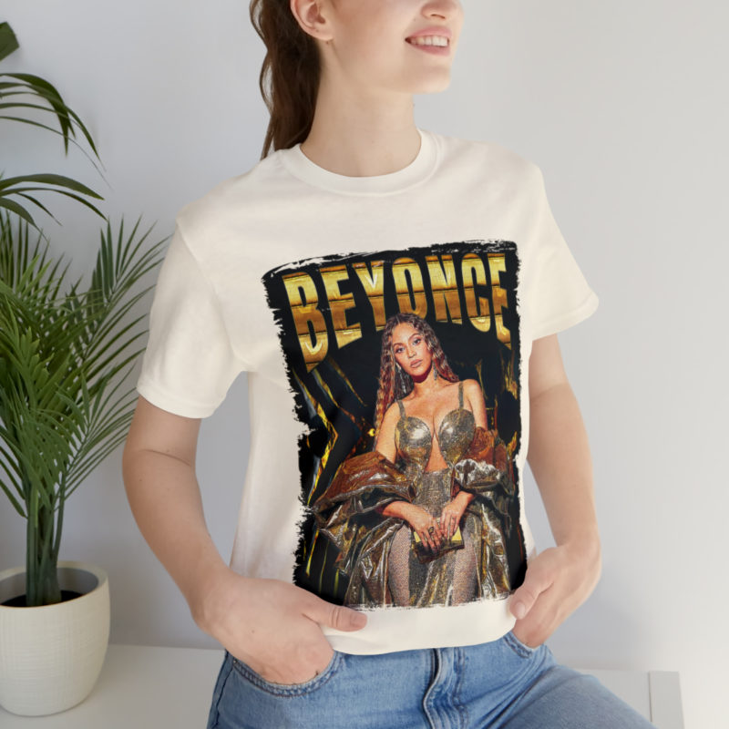 Beyonce Gold Unisex Jersey Short Sleeve Tour T-Shirt - Image 25
