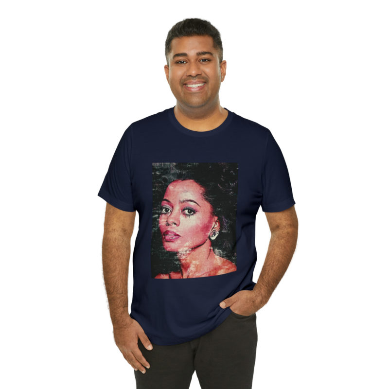 Vintage Style Diana Ross Unisex Jersey Tee - Image 56