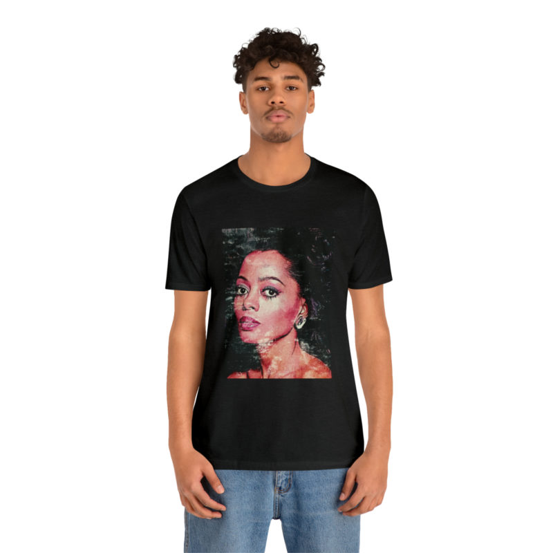 Vintage Style Diana Ross Unisex Jersey Tee - Image 4