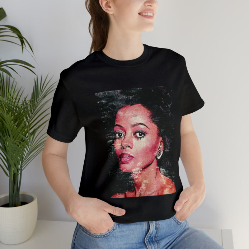 Vintage Style Diana Ross Unisex Jersey Tee - Image 9