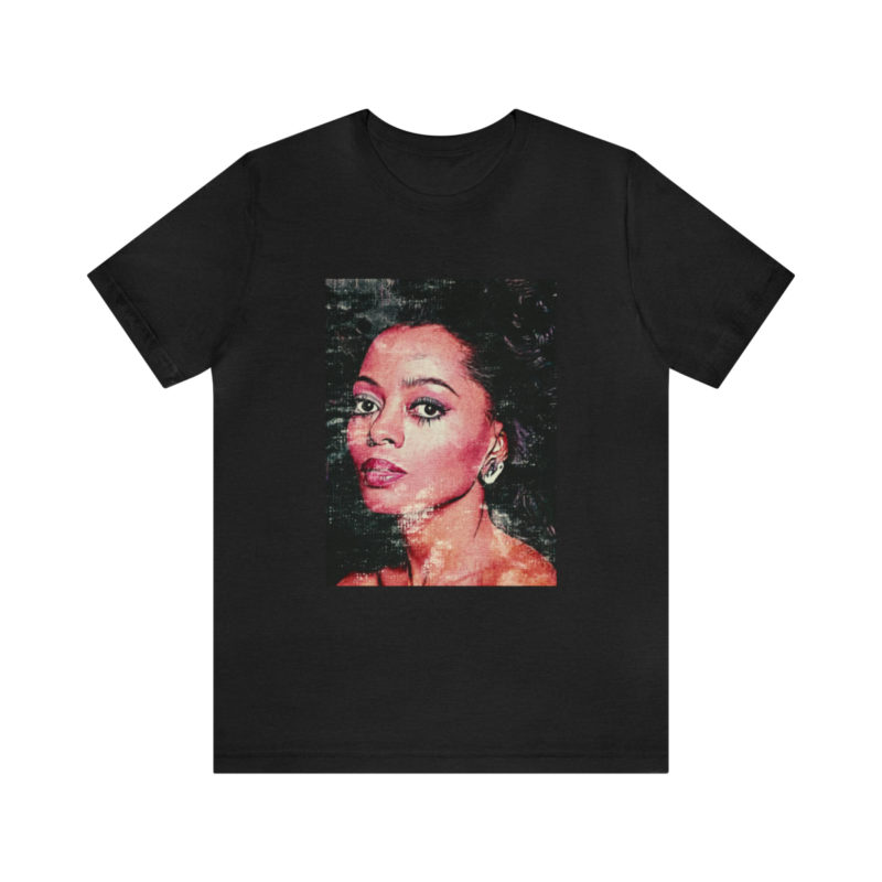 Vintage Style Diana Ross Unisex Jersey Tee