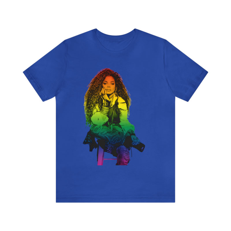 Janet Jackson LGBTQ PRIDE Unisex Jersey Short Sleeve Tee - Image 61