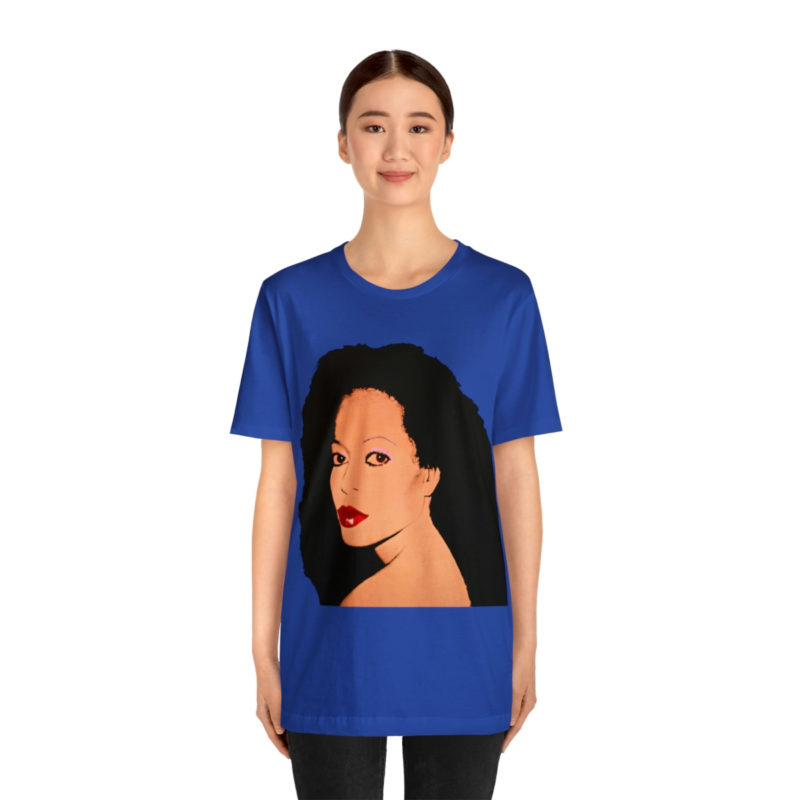 Diana Ross Silk Electric Cover Unisex Tee | Multiple Colors and Sizes | Diana Ross Warhol Art T-Shirt - Image 52