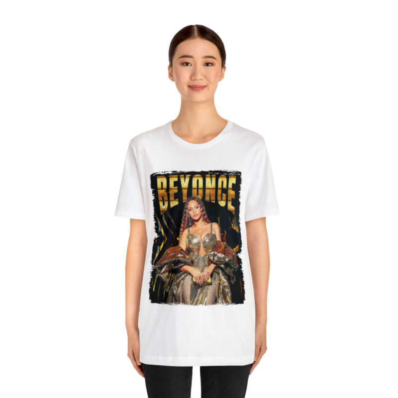 Beyonce Gold Unisex Jersey Short Sleeve Tour T-Shirt - Image 16
