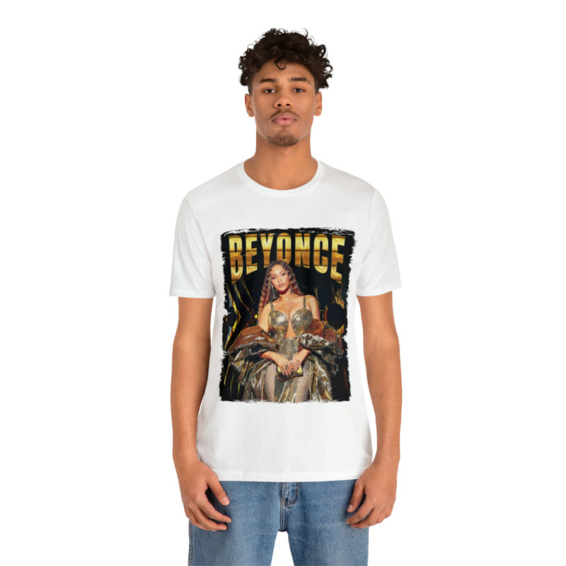 Beyonce Gold Unisex Jersey Short Sleeve Tour T-Shirt - Image 17
