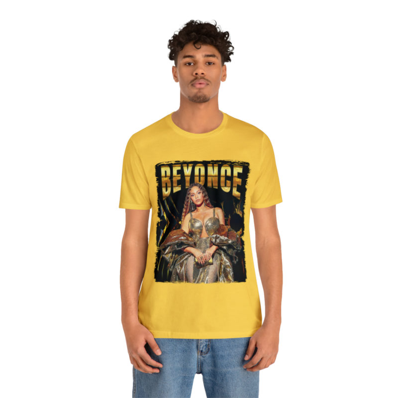 Beyonce Gold Unisex Jersey Short Sleeve Tour T-Shirt - Image 41