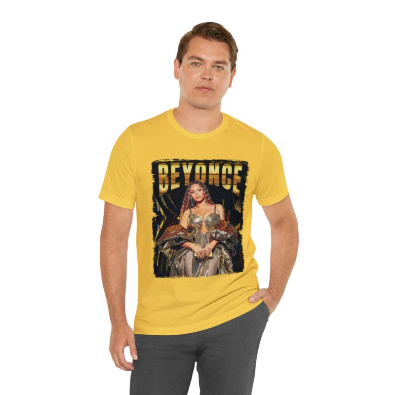 Beyonce Gold Unisex Jersey Short Sleeve Tour T-Shirt - Image 43