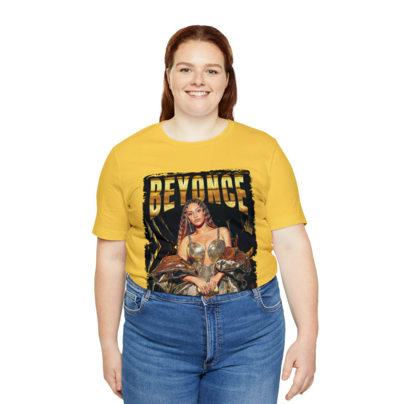 Beyonce Gold Unisex Jersey Short Sleeve Tour T-Shirt - Image 44