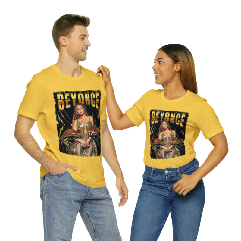 Beyonce Gold Unisex Jersey Short Sleeve Tour T-Shirt - Image 46