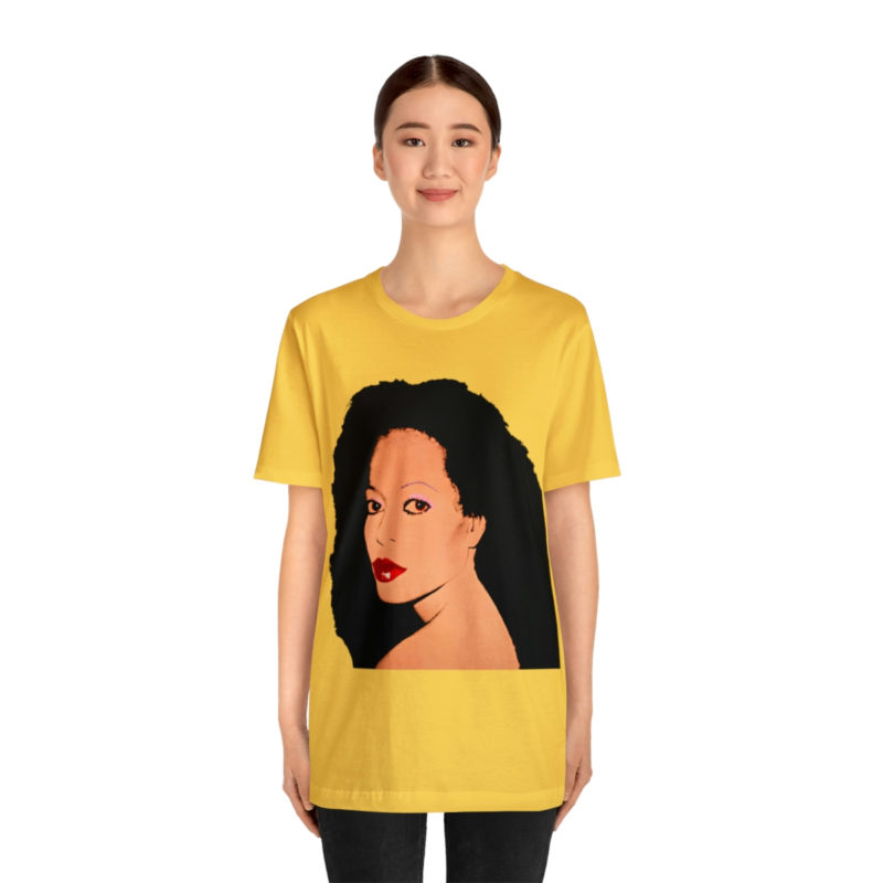 Diana Ross Silk Electric Cover Unisex Tee | Multiple Colors and Sizes | Diana Ross Warhol Art T-Shirt - Image 28