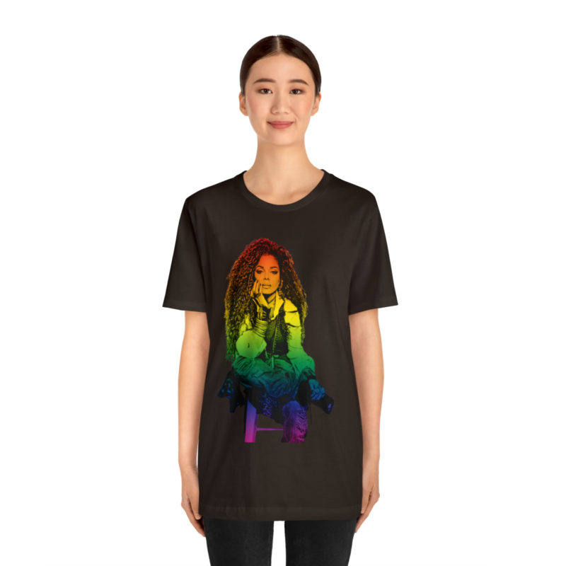 Janet Jackson LGBTQ PRIDE Unisex Jersey Short Sleeve Tee - Image 27