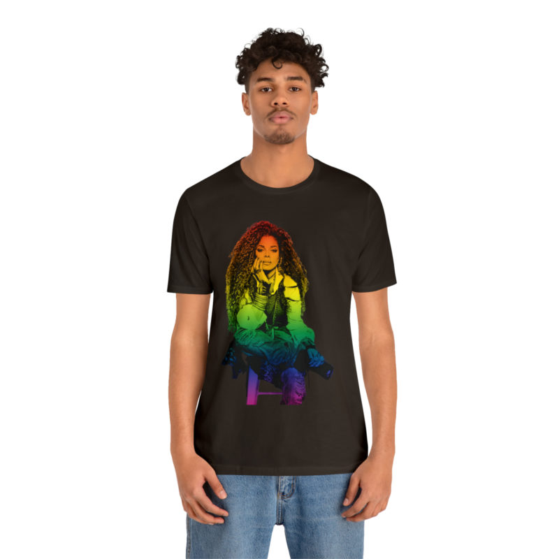 Janet Jackson LGBTQ PRIDE Unisex Jersey Short Sleeve Tee - Image 28