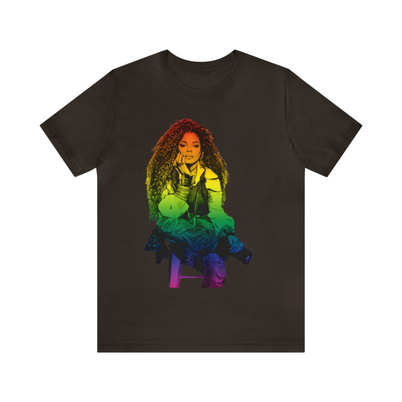 Janet Jackson LGBTQ PRIDE Unisex Jersey Short Sleeve Tee - Image 25
