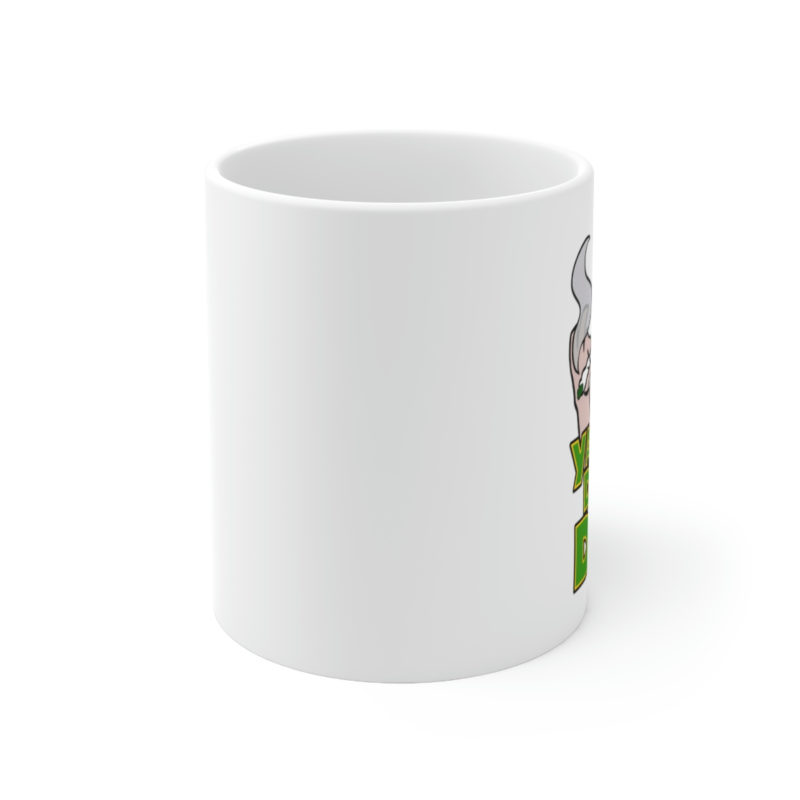 Funny Fred Flintstone 420 Yabba Dabba Doobie Ceramic Mug 11oz - Image 2
