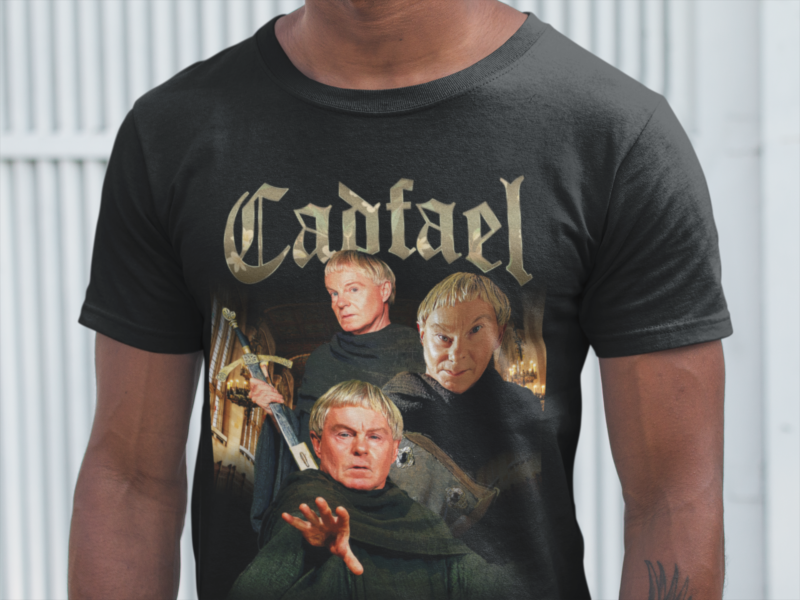 Cadfael Bootleg Style Unisex Jersey Short Sleeve Tee , 1990s Y2K Style Shirt, Limited Edition Cadfael Merch