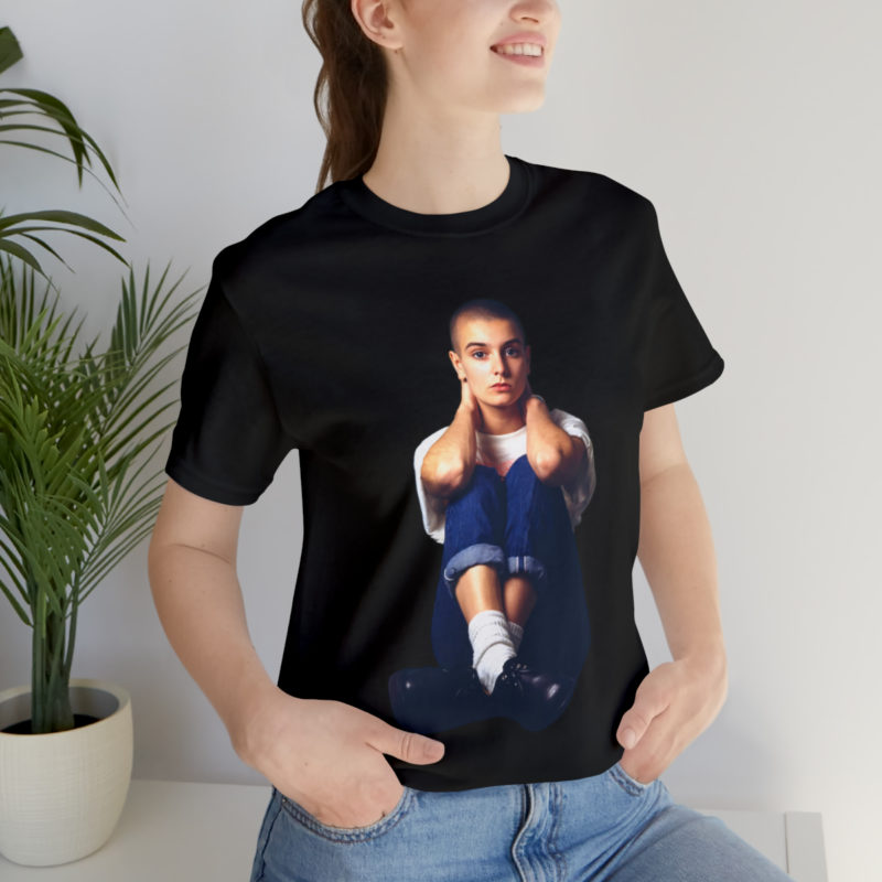 Irish Sinéad O'Connor Unisex Jersey Short Sleeve T-Shirt - Image 13