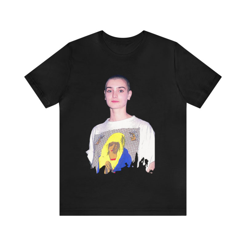 Sinead O'Connor Unisex Jersey Short Sleeve Tee. Irish Singer Sinead O'Connor Minimalist T-Shirt Gift Idea, - Image 14