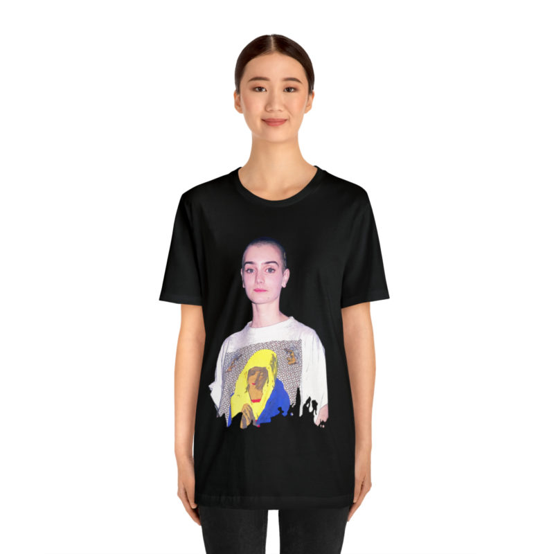 Sinead O'Connor Unisex Jersey Short Sleeve Tee. Irish Singer Sinead O'Connor Minimalist T-Shirt Gift Idea, - Image 16