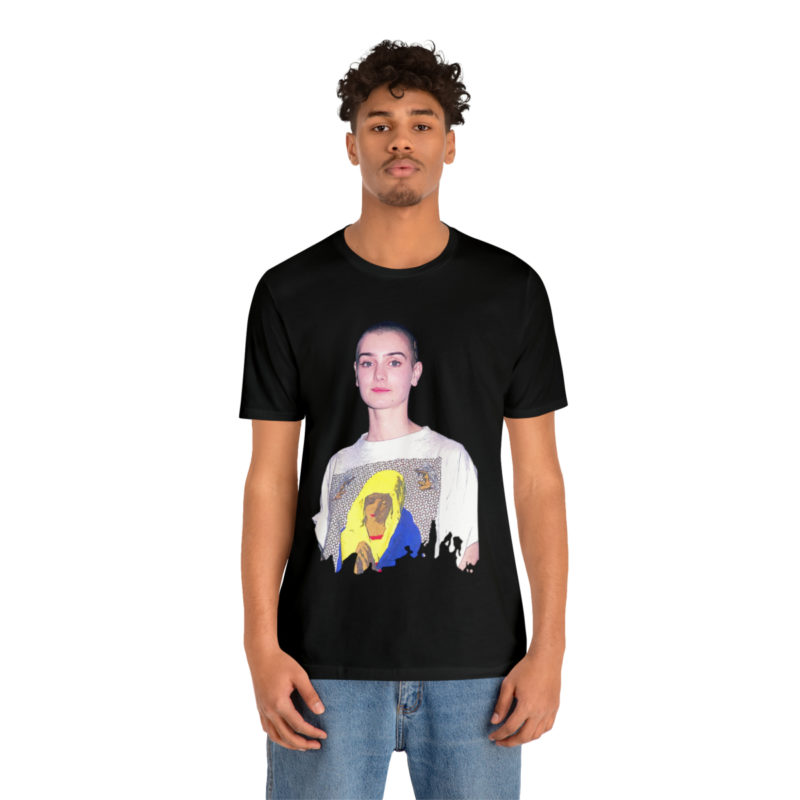 Sinead O'Connor Unisex Jersey Short Sleeve Tee. Irish Singer Sinead O'Connor Minimalist T-Shirt Gift Idea, - Image 17