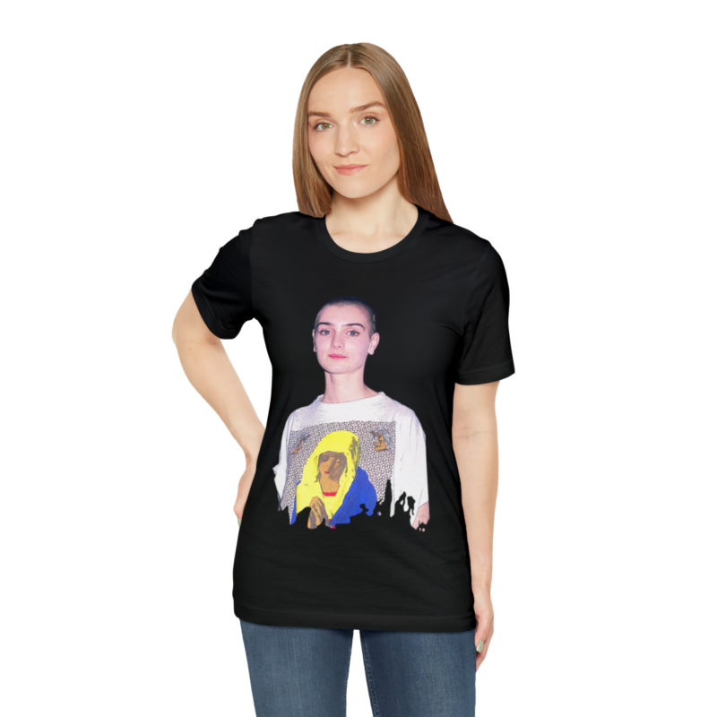 Sinead O'Connor Unisex Jersey Short Sleeve Tee. Irish Singer Sinead O'Connor Minimalist T-Shirt Gift Idea, - Image 18
