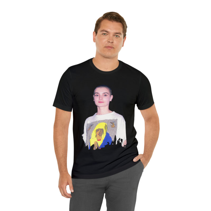 Sinead O'Connor Unisex Jersey Short Sleeve Tee. Irish Singer Sinead O'Connor Minimalist T-Shirt Gift Idea, - Image 19