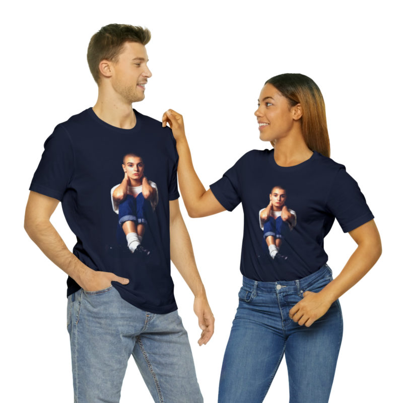 Irish Sinéad O'Connor Unisex Jersey Short Sleeve T-Shirt - Image 70