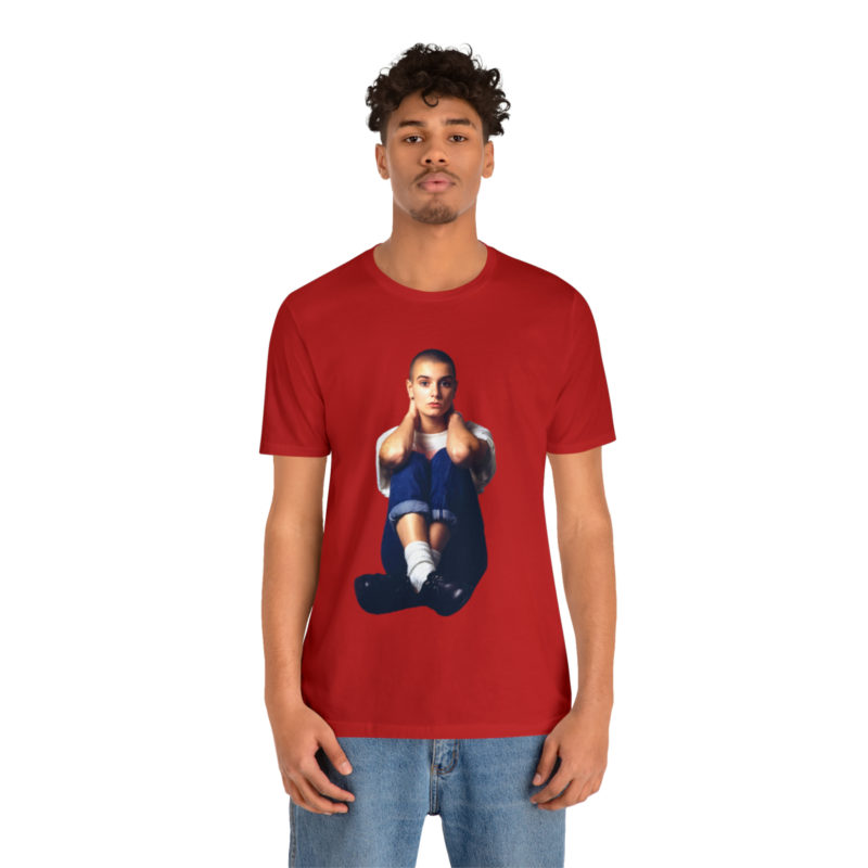 Irish Sinéad O'Connor Unisex Jersey Short Sleeve T-Shirt - Image 77