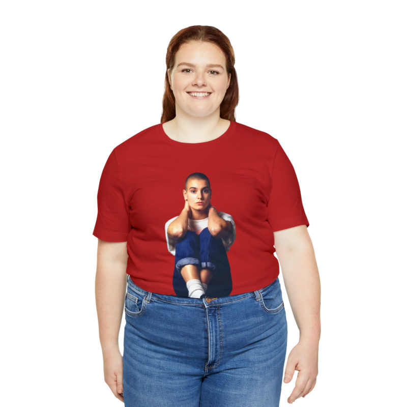 Irish Sinéad O'Connor Unisex Jersey Short Sleeve T-Shirt - Image 80