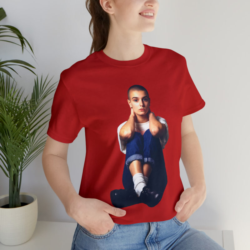 Irish Sinéad O'Connor Unisex Jersey Short Sleeve T-Shirt - Image 73