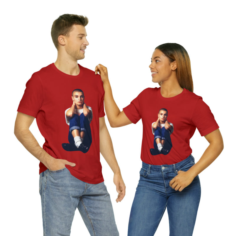 Irish Sinéad O'Connor Unisex Jersey Short Sleeve T-Shirt - Image 82