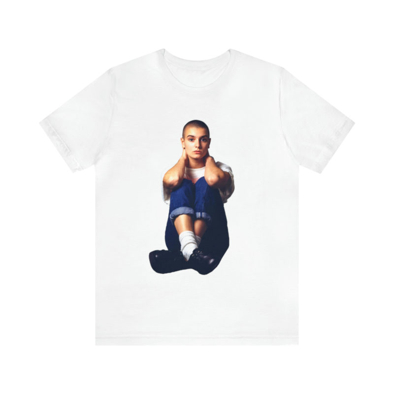Irish Sinéad O'Connor Unisex Jersey Short Sleeve T-Shirt - Image 2