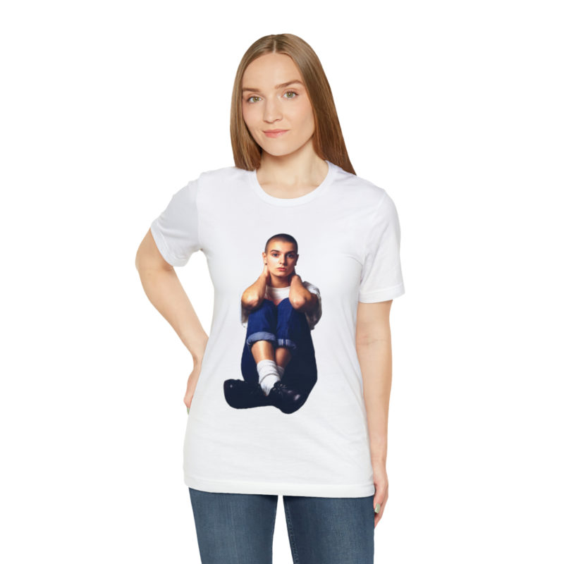Irish Sinéad O'Connor Unisex Jersey Short Sleeve T-Shirt - Image 6