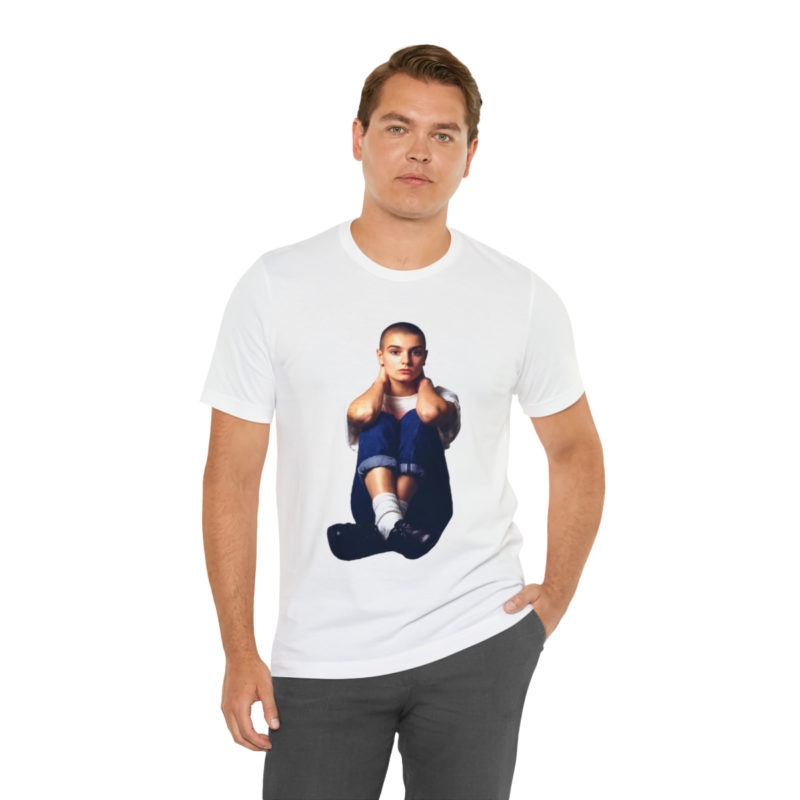 Irish Sinéad O'Connor Unisex Jersey Short Sleeve T-Shirt - Image 7