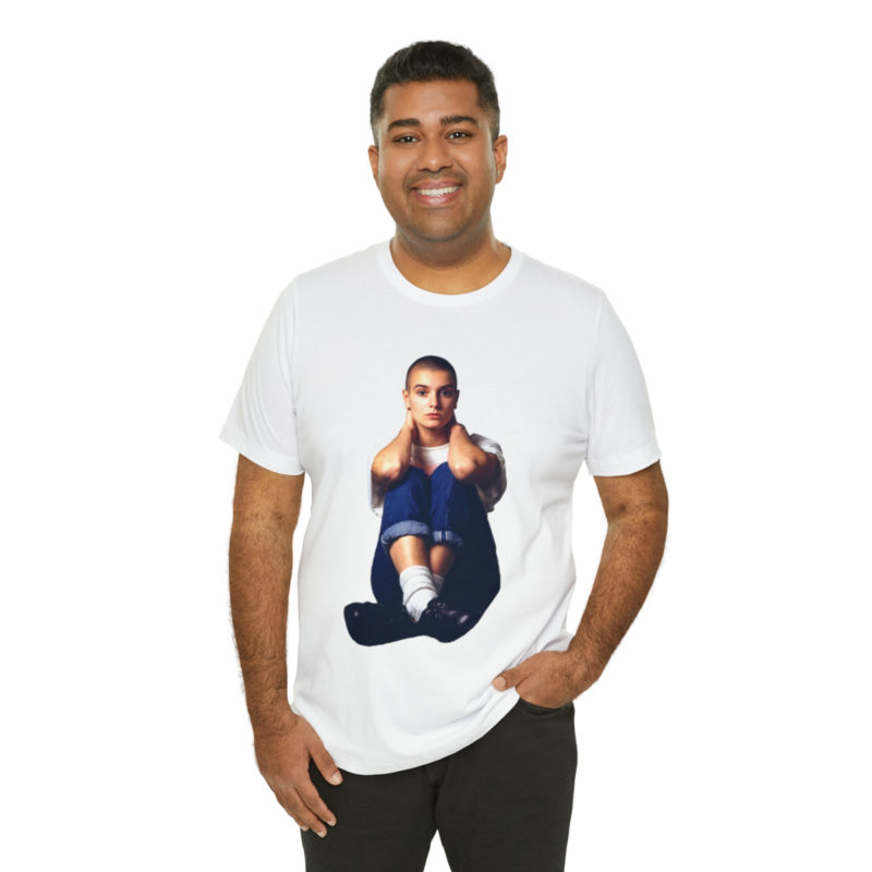Irish Sinéad O'Connor Unisex Jersey Short Sleeve T-Shirt - Image 9
