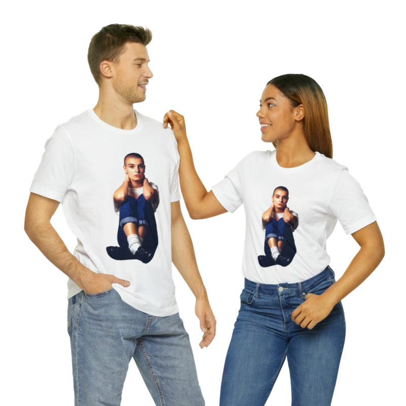 Irish Sinéad O'Connor Unisex Jersey Short Sleeve T-Shirt - Image 10