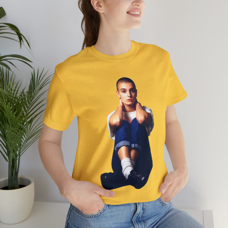 Irish Sinéad O'Connor Unisex Jersey Short Sleeve T-Shirt - Image 49